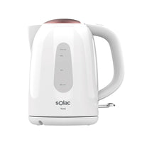 Bollitore Solac Rosso Bianco 2200 W - Augustea Shop