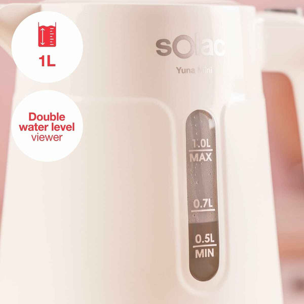 Bollitore Solac KT5852 Acciaio inossidabile Plastica 2200 W 1 L