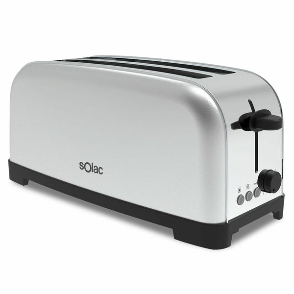 Tostapane Solac 1400W in Acciaio Inossidabile - Potente e Efficiente - Augustea Shop