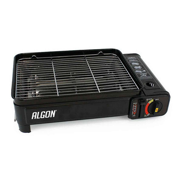 fornello a gas Algon 43 x 28 x 11,2 cm Portatile Nero