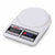 bilancia da cucina Basic Home Digitale 7 kg Bianco 23 x 16 x 3,6 cm (6 Unità) - Augustea Shop