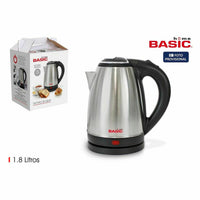 Bollitore d'Acqua Elettrico con Luce LED Basic Home 1500 W (1,8 L) - Augustea Shop