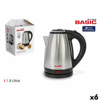 Bollitore d'Acqua Elettrico con Luce LED Basic Home 1500 W (1,8 L) - Augustea Shop