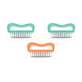 Brush set Plastic 8 cm (3 Pieces) (3 Units)