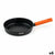 Padella Quttin Gastro Nero Arancio 37,5 x 23 x 5 cm (6 Unità) - Augustea Shop