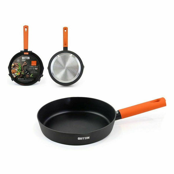 Padella Quttin Gastro Nero Arancio 37,5 x 23 x 5 cm (6 Unità) - Augustea Shop