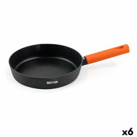 Padella Quttin Gastro Nero Arancio 42 x 27,5 x 5,4 cm (6 Unità) - Augustea Shop