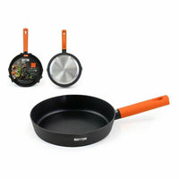 Padella Quttin Gastro Nero Arancio 42 x 27,5 x 5,4 cm (6 Unità) - Augustea Shop