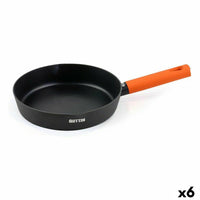 Padella Quttin Gastro Nero Arancio 48,5 x 31,2 x 6 cm (6 Unità) - Augustea Shop