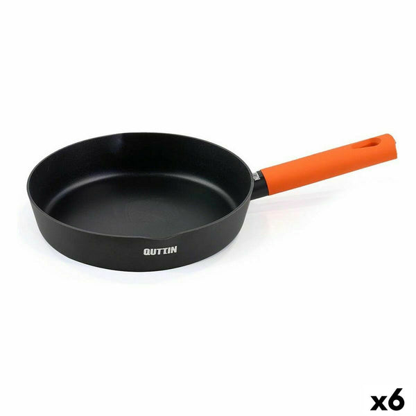 Padella Quttin Gastro Nero Arancio 48,5 x 31,2 x 6 cm (6 Unità) - Augustea Shop