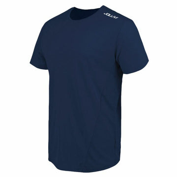 Maglia a Maniche Corte Uomo Joluvi Runplex Blu Marino (L)