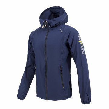 Giacca Antivento Joluvi Meta Hood Blu Marino