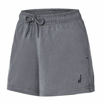 Pantaloncini Sportivi da Donna Joluvi Aure Grigio