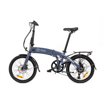 Bicicletta Elettrica Youin BK1300 Nero/Blu 250 W 9600 mAh 20" 25 km/h