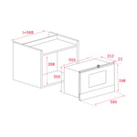Microonde Teka ML 8220 BIS Grigio 1200 W 22 L - Augustea Shop