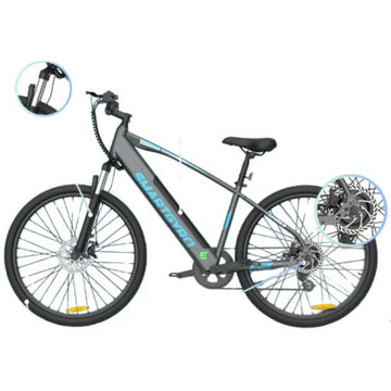 Bicicletta Elettrica Smartgyro SENDA 2 10000 mAh Nero 350 W 27,5"