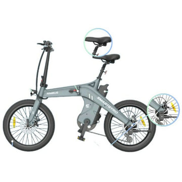 Bicicletta Elettrica Smartgyro SOHO 16 10000 mAh Nero 250 W 20"