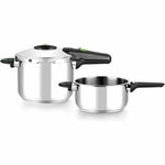 Pentola Express Monix M911005 4 L + 6 L Acciaio inossidabile 6 L 2 Pezzi - Augustea Shop