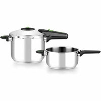 Pentola Express Monix M911005 4 L + 6 L Acciaio inossidabile 6 L 2 Pezzi - Augustea Shop