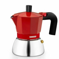 Caffettiera Italiana Monix M863109 Rosso 470 ml - Augustea Shop