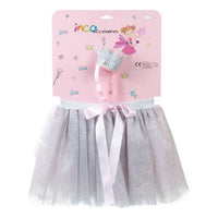 Tutù Inca 48234 Argentato Corona 24-36 Mesi (2 Pezzi) - Augustea Shop