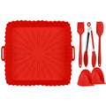 Vassoio riutilizzabile in silicone per friggitrice ad aria NK NK-HO330024 Silicone