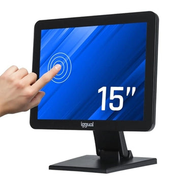 Monitor con Touch Screen iggual IGG319666 15"