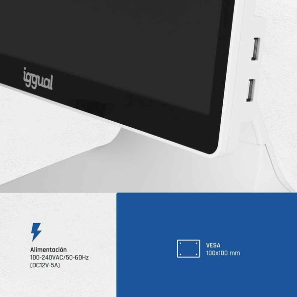 All in One iggual IGG320167 15,6" Quad Core Intel Celeron J4125 4 GB RAM 128 GB SSD