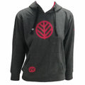 Felpa con Cappuccio Unisex Rox R-Cosmos Nero Grigio scuro