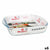 Vassoio da Forno Quttin 63081 1,6 L Vetro 25 x 21,9 x 5 cm (6 Unità) - Augustea Shop