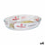 Pirofila da Forno Quttin   Trasparente Vetro Ovale 2,2 L 30,1 x 20,9 x 6,3 cm (4 Unità) - Augustea Shop