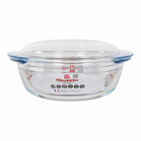 Casseruola con coperchio Quttin Vetro 2,2 + 0,8 L (3 Unità) - Augustea Shop