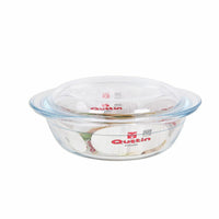 Casseruola con coperchio Quttin 63095 Vetro 33 x 20 x 13 cm (3L + 1L) - Augustea Shop