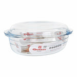Casseruola con coperchio Quttin 63095 Vetro 33 x 20 x 13 cm (3L + 1L) - Augustea Shop