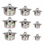 Pentola Quttin 139513 Acciaio 10 L (2 Unità) - Augustea Shop