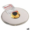 Coperchio per tortilla Quttin 144881 Ø 27 cm 27 x 27 x 3 cm Acciaio inossidabile (6 Unità)