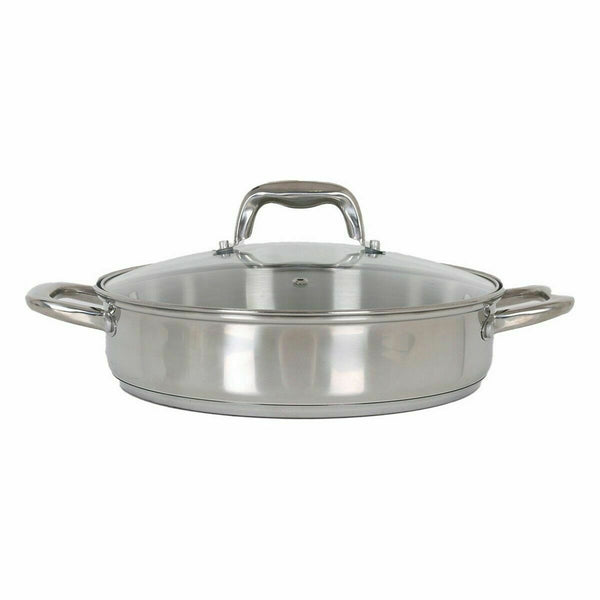 Casseruola con coperchio in vetro Quttin 2,2 L (4 Unità) - Augustea Shop