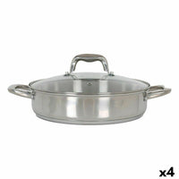 Casseruola con coperchio in vetro Quttin 3,1 L (4 Unità) - Augustea Shop
