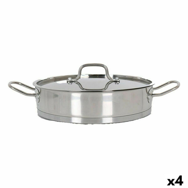 Casseruola con coperchio in vetro Quttin 2,2 L (4 Unità) - Augustea Shop