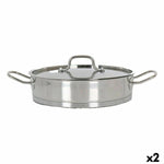 Casseruola con coperchio in vetro Quttin 5,3 L (2 Unità) - Augustea Shop