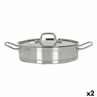 Casseruola con coperchio in vetro Quttin 5,3 L (2 Unità) - Augustea Shop