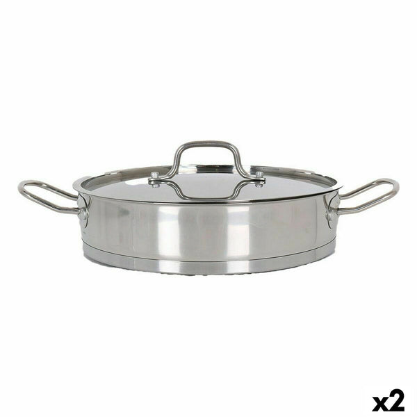 Casseruola con coperchio in vetro Quttin 5,3 L (2 Unità) - Augustea Shop