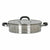 Casseruola con coperchio in vetro Quttin 2,2 L (4 Unità) - Augustea Shop