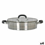 Casseruola con coperchio in vetro Quttin 2,2 L (4 Unità) - Augustea Shop