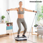 Piattaforma Vibrante di Allenamento con Accessori e Manuale per Esercizi Vybeform InnovaGoods VYBEFORM Model (Ricondizionati A)