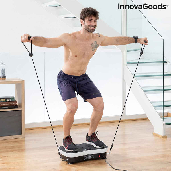 Piattaforma Vibrante di Allenamento con Accessori e Manuale per Esercizi Vybeform InnovaGoods VYBEFORM Model (Ricondizionati A)