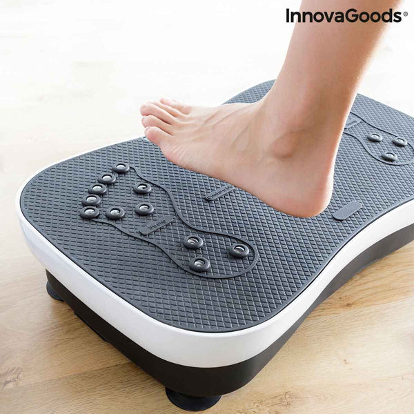 Piattaforma Vibrante di Allenamento con Accessori e Manuale per Esercizi Vybeform InnovaGoods VYBEFORM Model (Ricondizionati A)