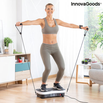 Vibration Training Plate with Accessories and Exercise Guide Vybeform InnovaGoods VYBEFORM Model (Refurbished B)