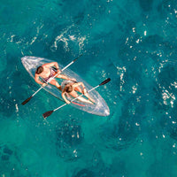 Kayak Gonfiabile Trasparente con Accessori Paros InnovaGoods 312 cm 2 posti (Ricondizionati A)