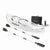 Kayak Gonfiabile Trasparente con Accessori Paros InnovaGoods 312 cm 2 posti (Ricondizionati A)